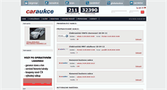Desktop Screenshot of caraukce.cz