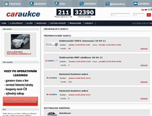 Tablet Screenshot of caraukce.cz